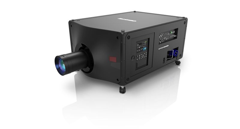 A large venue ProAV projector.